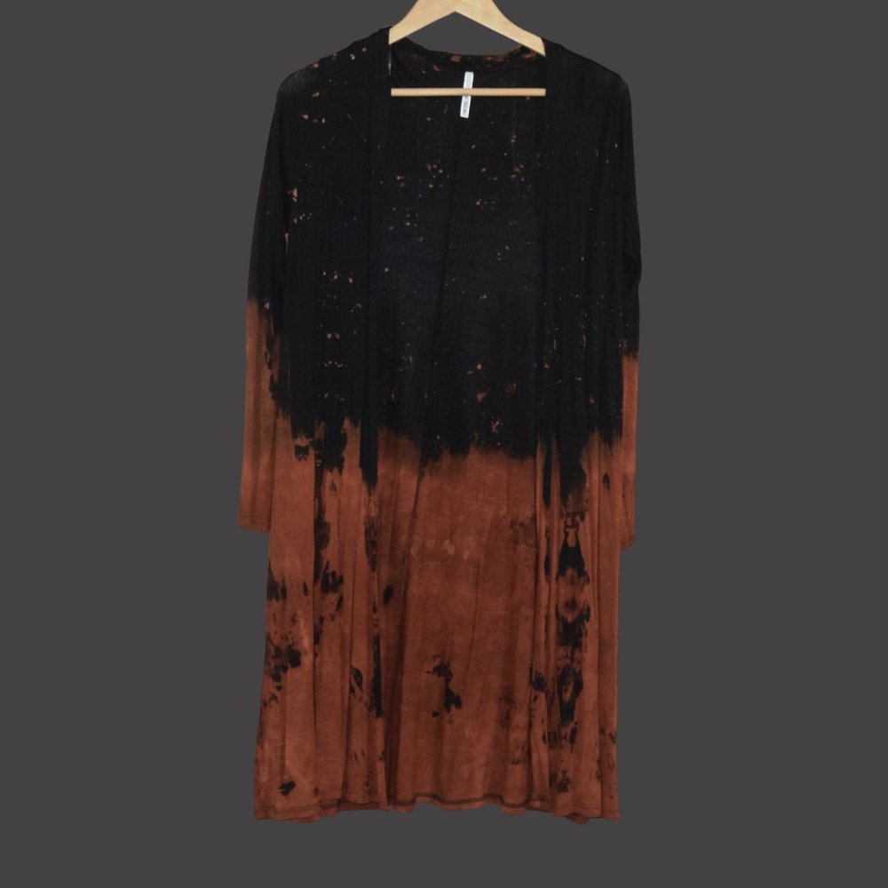 I LOVE S&S INC Women's Sz S LONG CARDIGAN DUSTER - Boutique EXCELLENT CONDITION